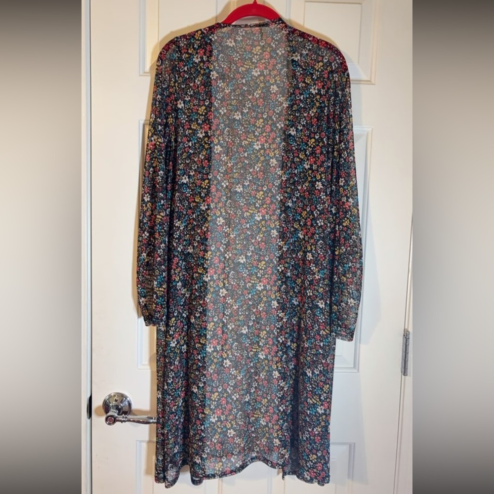 Hot Luxx Floral Kimono Cardigan - Picture 3 of 3